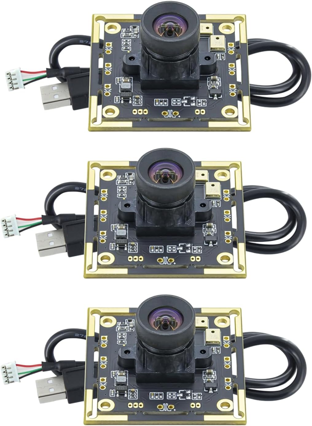 1080pカメラモジュールOV2710センサー2MP解像度200cm USBケーブル統合ダブルマイク
