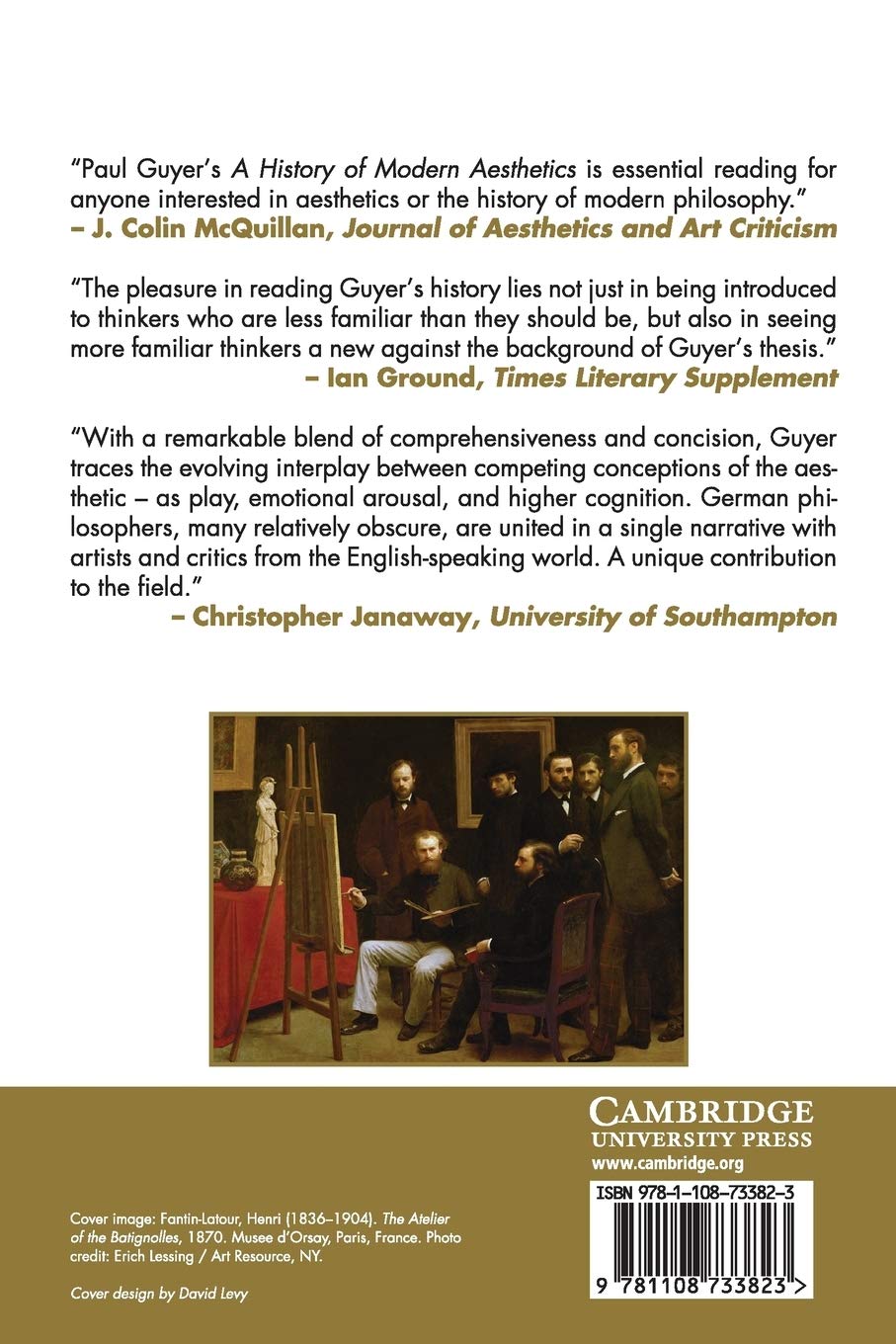 A History of Modern Aesthetics: The Nineteenth Century: 2