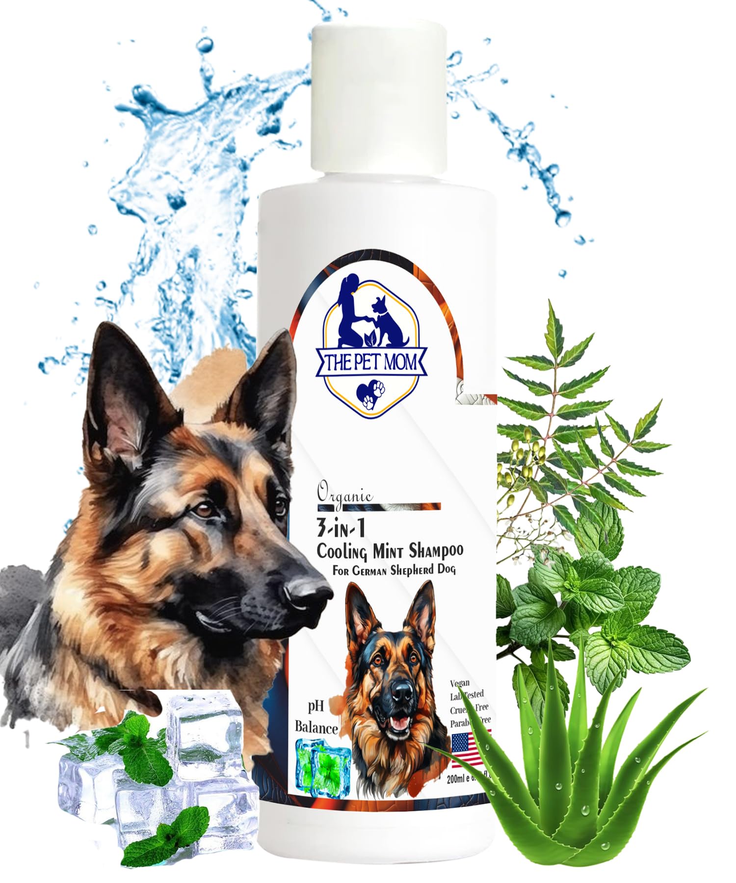 See full amazon price history chart for The Pet Mom 3 in 1 Cooling Mint Shampoo For German Shepherd Dog & Puppy | Fresh Cooling, Clean, Soft & Conditioned Coat |Cool Dog Shampoo For Quick Refreshening |Healthy Skin Coat All Dog Breed –200Ml The Pet Mom 3 in 1 Cooling Mint Shampoo For German Shepherd Dog & Puppy | Fresh Cooling, Clean, Soft & Conditioned Coat |Cool Dog Shampoo For Quick Refreshening |Healthy Skin Coat All Dog Breed –200Ml (B0D2PHT7D7) Amazon Price History, Amazon Price Tracker