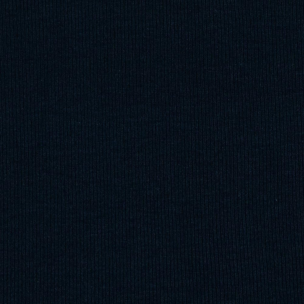 Fabric Merchants T-Stretch Knit Ribbing Navy, Fabric by the Yard