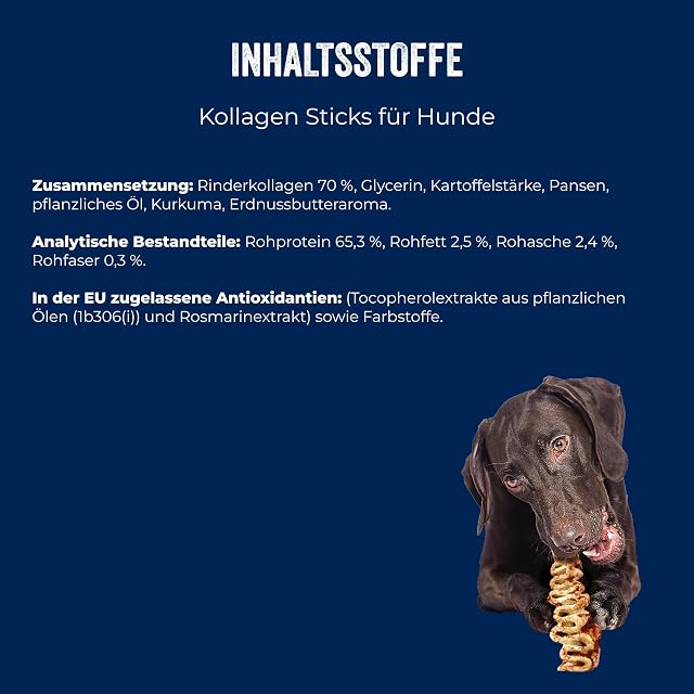 Foto 5 de 6 de Brit Premium by Nature - Juego de 2 bocadillos de colágeno ondulados para Masticar para Perros, colágeno…