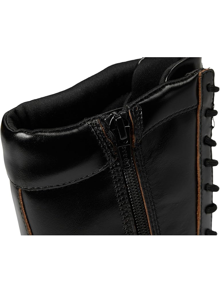 Black Vagabond Shoemakers Sky Leather Racing Boots