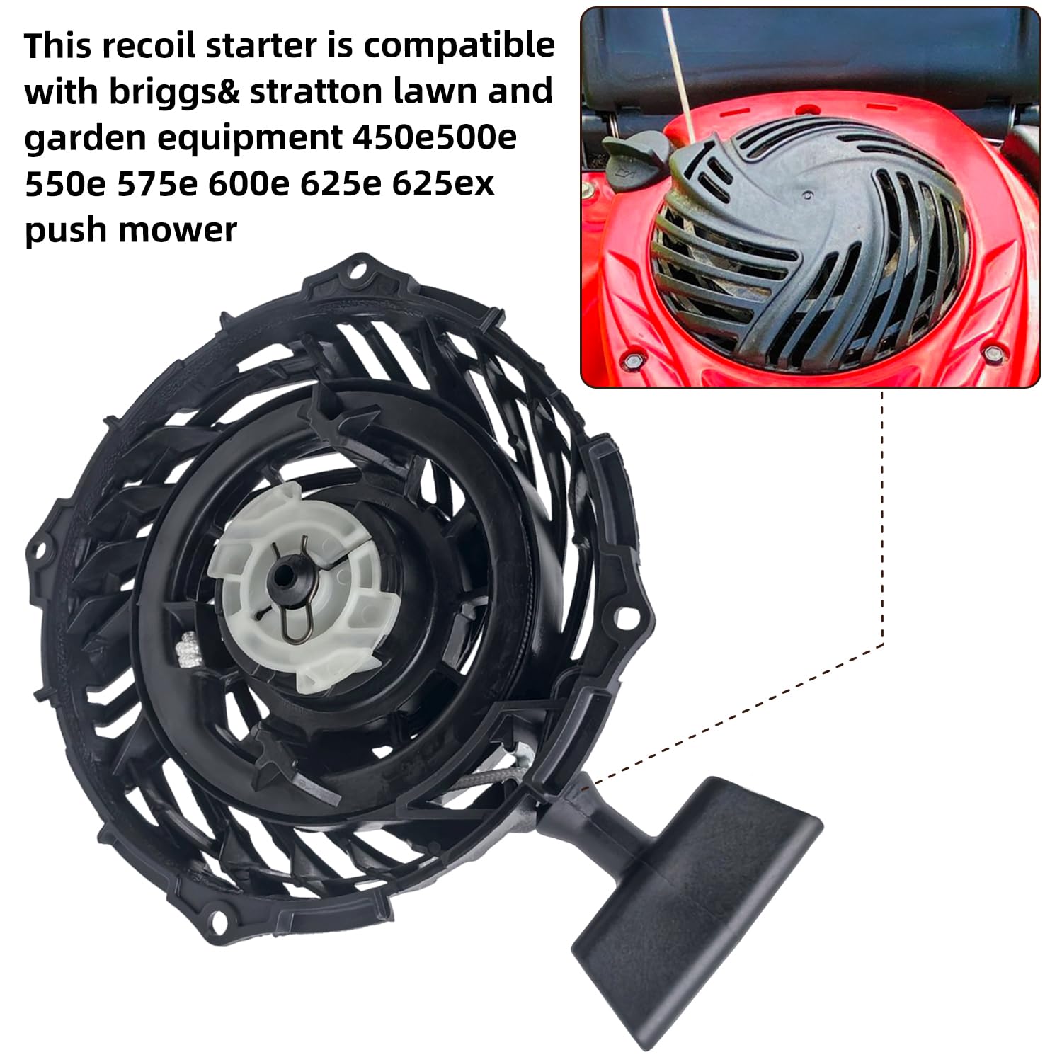deawater Rozrusznik Pull Recoil do Briggs & Stratton 593961 590588 591139 593959 części zamienne