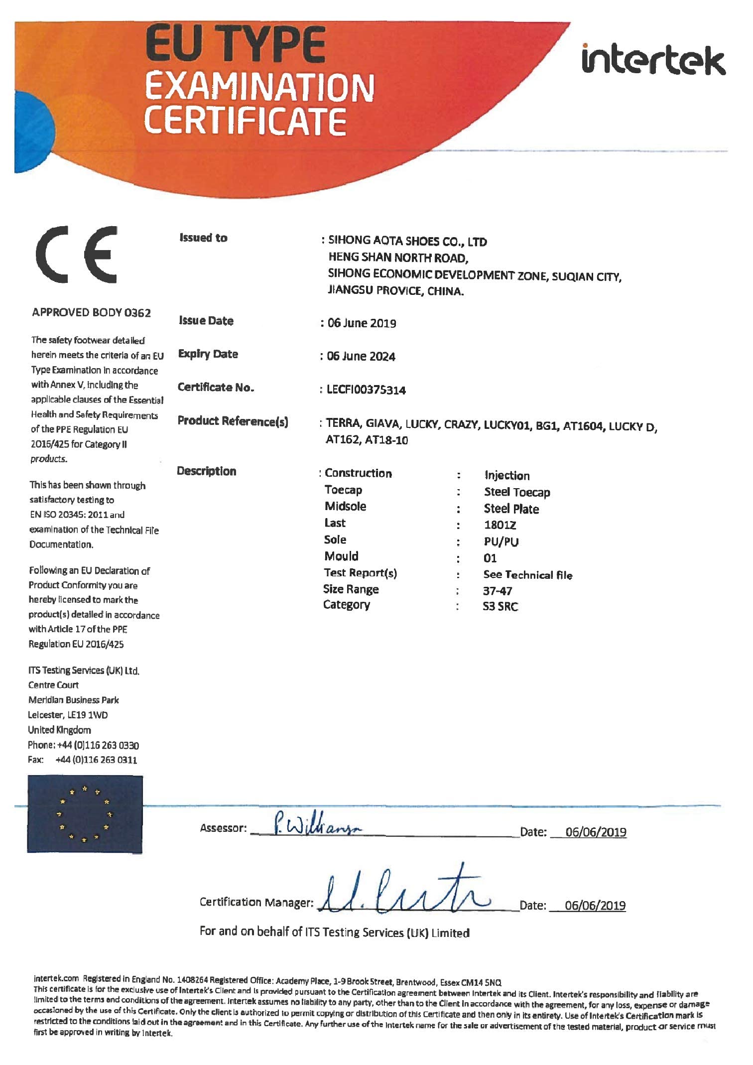 JOMIX Obuwie robocze dla mężczyzn i kobiet unisex S1P SRC