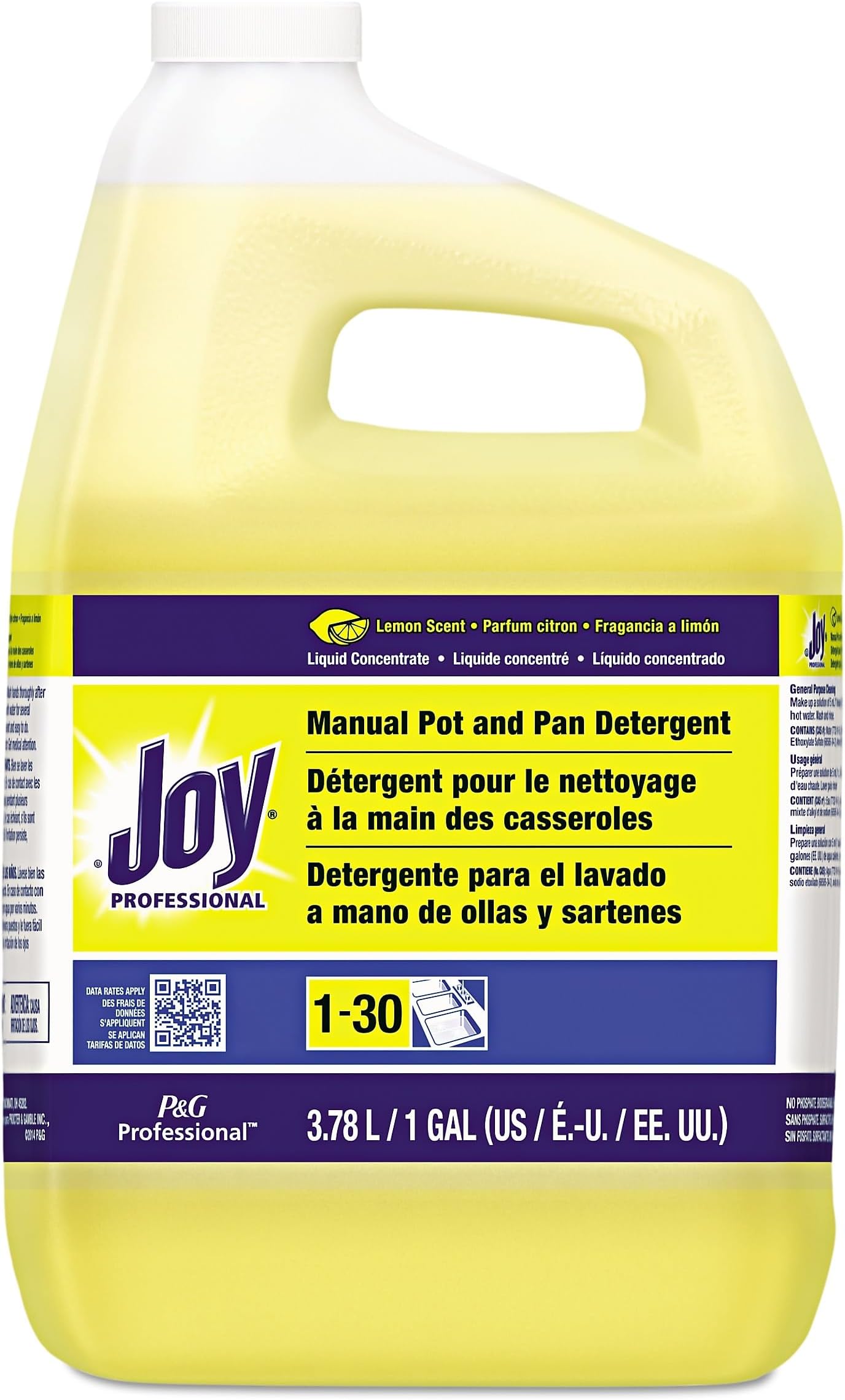 JOYDishwashing Liquid, Lemon, One Gallon Bottle