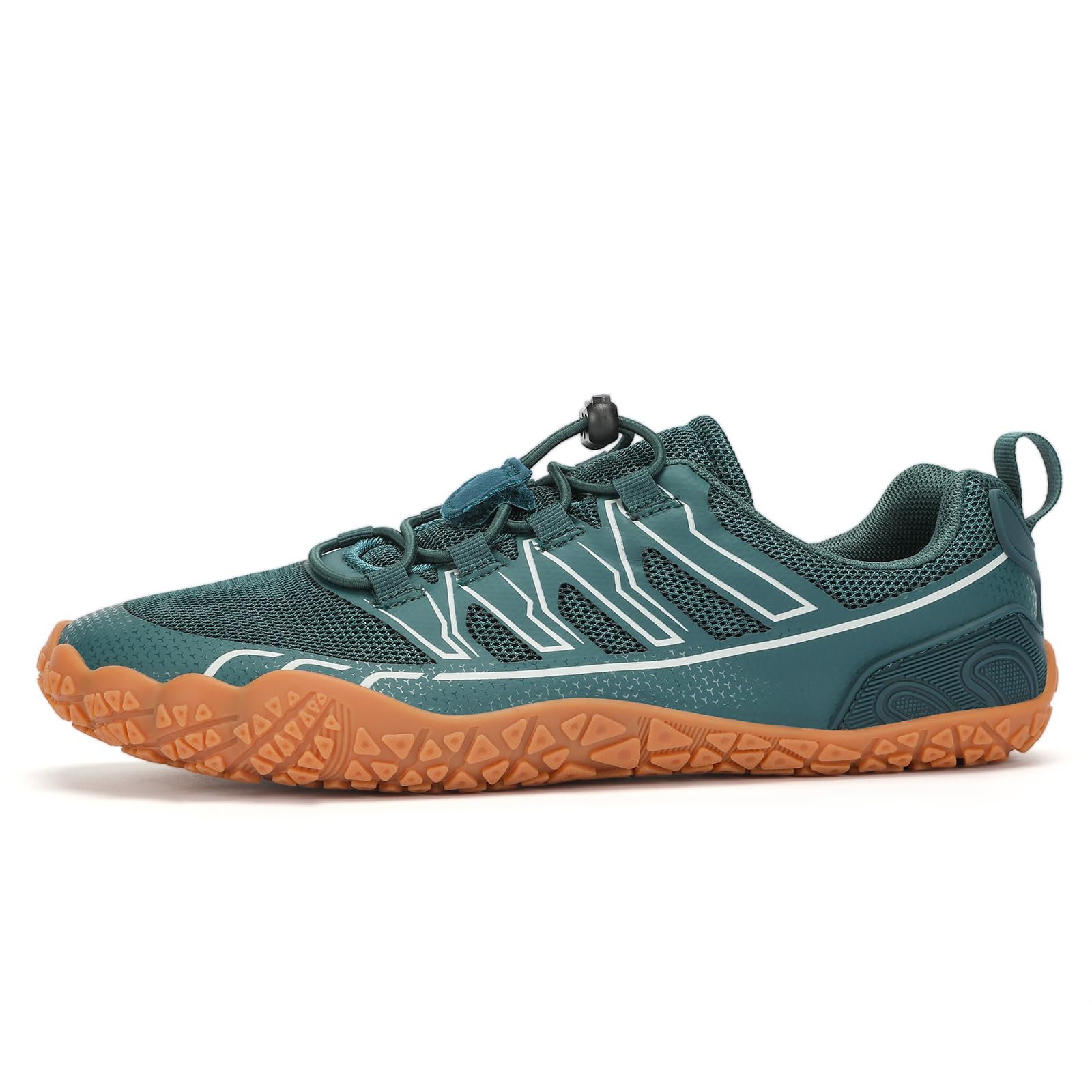 AhicoMens Water Shoes Breathable Barefoot Aqua Shoes Athletic Sneaker with Mesh Quick Dry