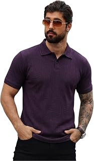 TOPLOT Men's Polo T Shirt | Half Sleeve Design | Comfortable Fit Wear | Stylish Casual Look | Breathable Feel |Modern Styl... Price In India