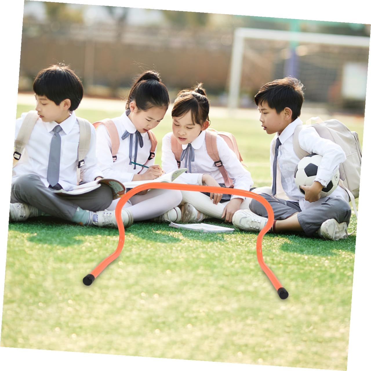 4pcs Plastic Agility Hurdles 15cm Speed Training Equipment for Soccer Football Track Agility Drills Sports Hurdle Set