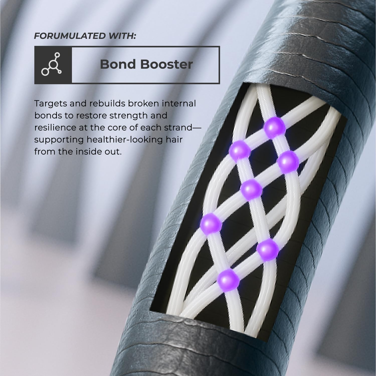 XMONDO Hair 5-Minute Top Coat – Lavender Color-Depositing Conditioner with Bond Booster, Hyaluronic Acid & Plant Protein, Pastel Hair Color, 6 fl oz - Image 4