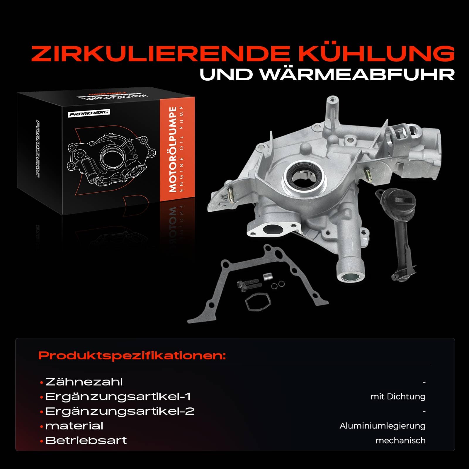 Frankberg Set Pompa Benzina Con Cofano Antirollio Per Audi A8 4E2/4E8 (2003-2009) - Sostituisce 4E0919087K, 4E0919087H - 3