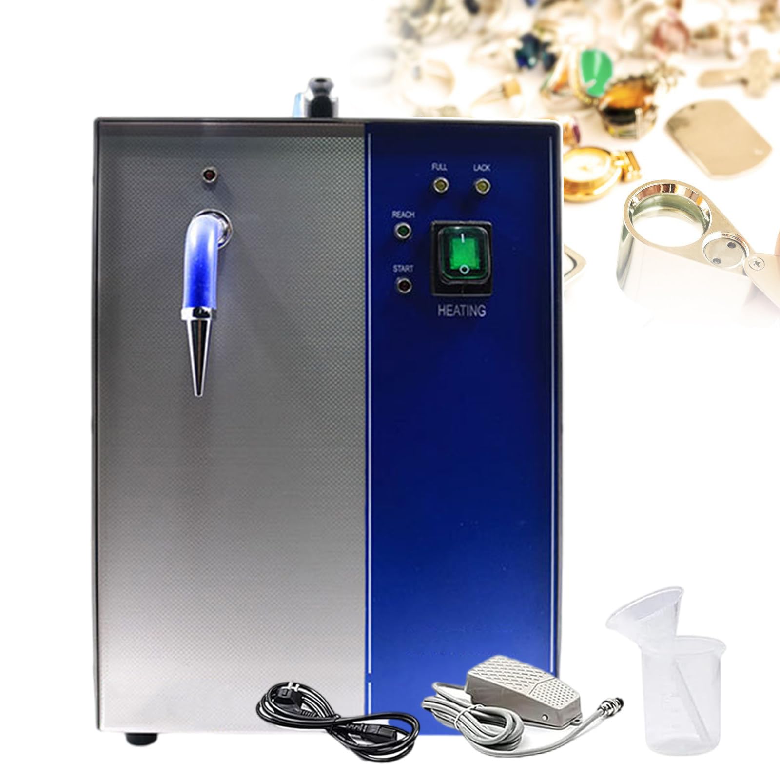 Steam Cleaner For Jewelry 2l 4l Stainless Steel Gemstone Washer Professional Steam Cleaner For Gemstones For Gold Silver