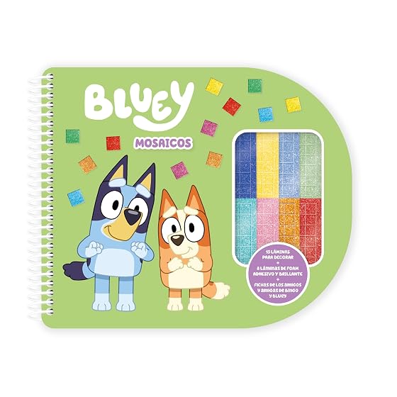 Bluey mosaicos. Libreta espiral