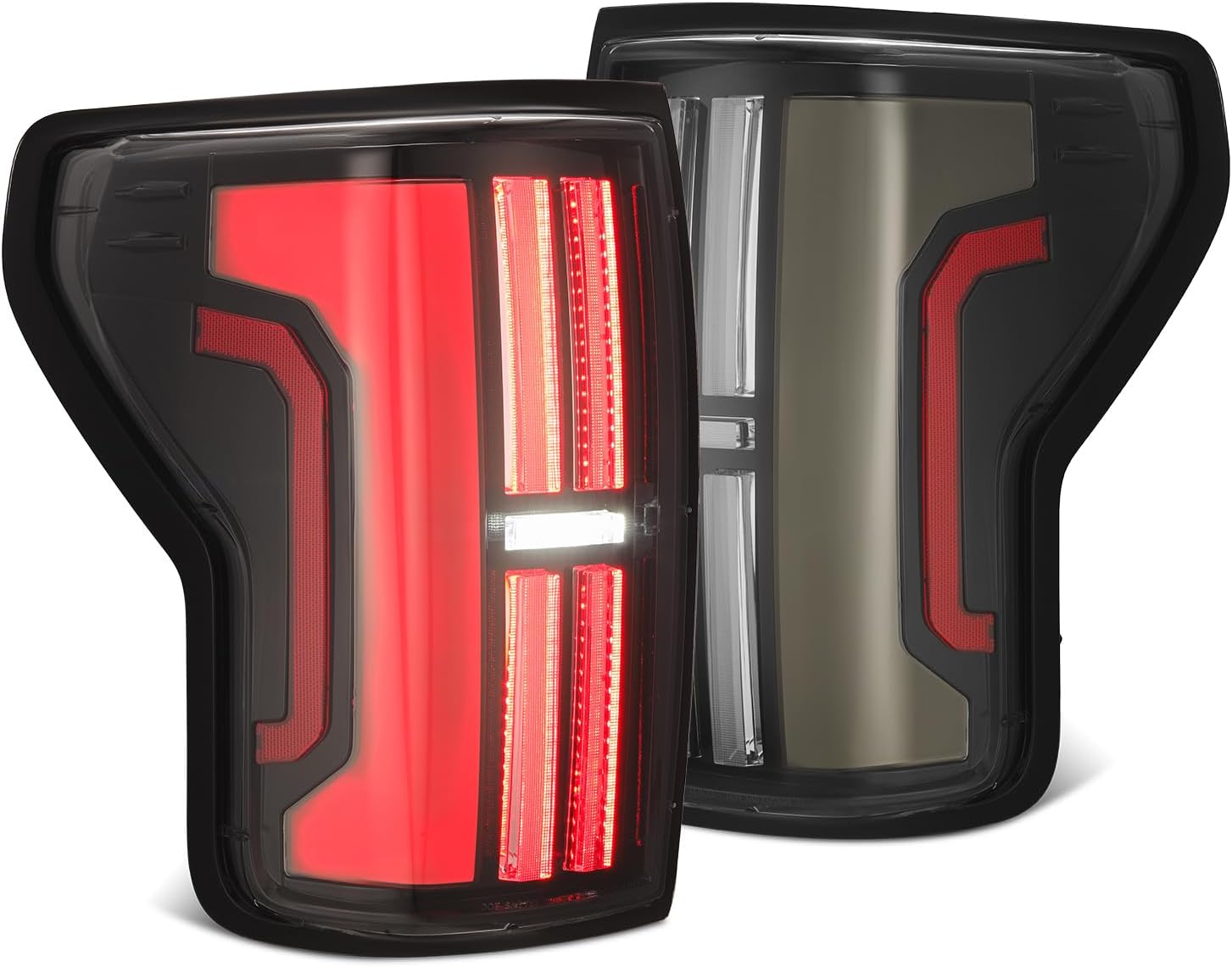 AlphaRex NOVA-Series LED Tail Lights Compatible with 07-13 Tundra (Black)