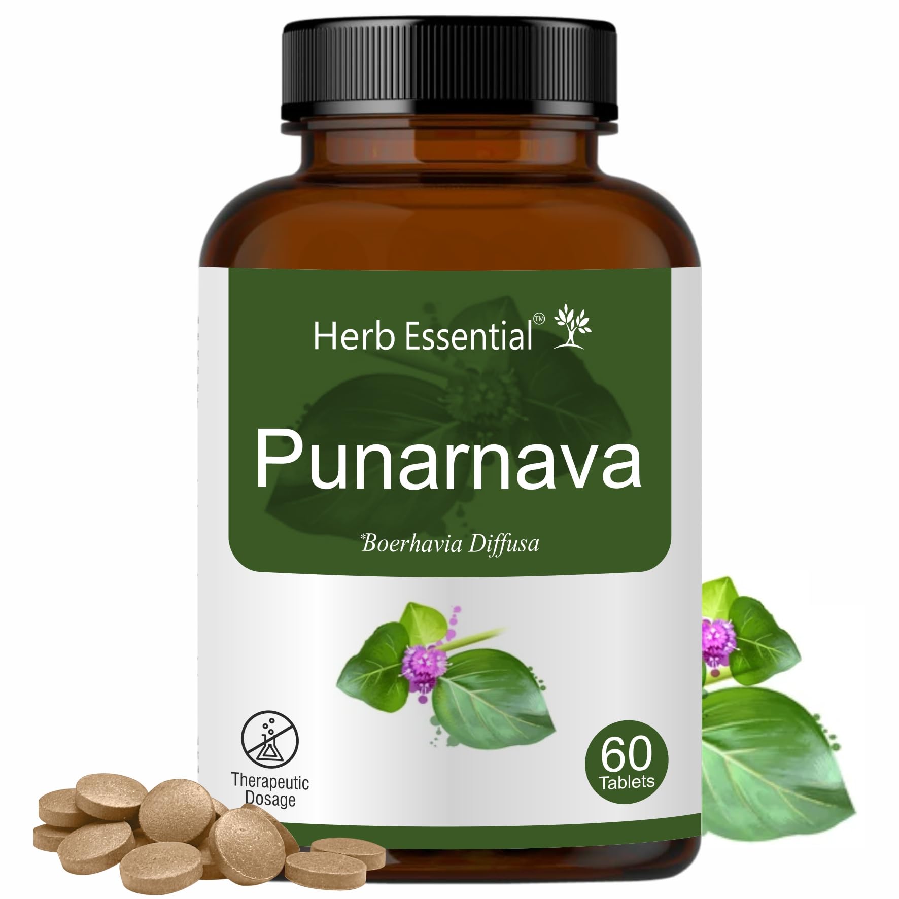 Herb Essential Punarnava Tablets,500 Mg,60 Tablets (B0C9T8262X) Amazon Price History, Amazon Price Tracker
