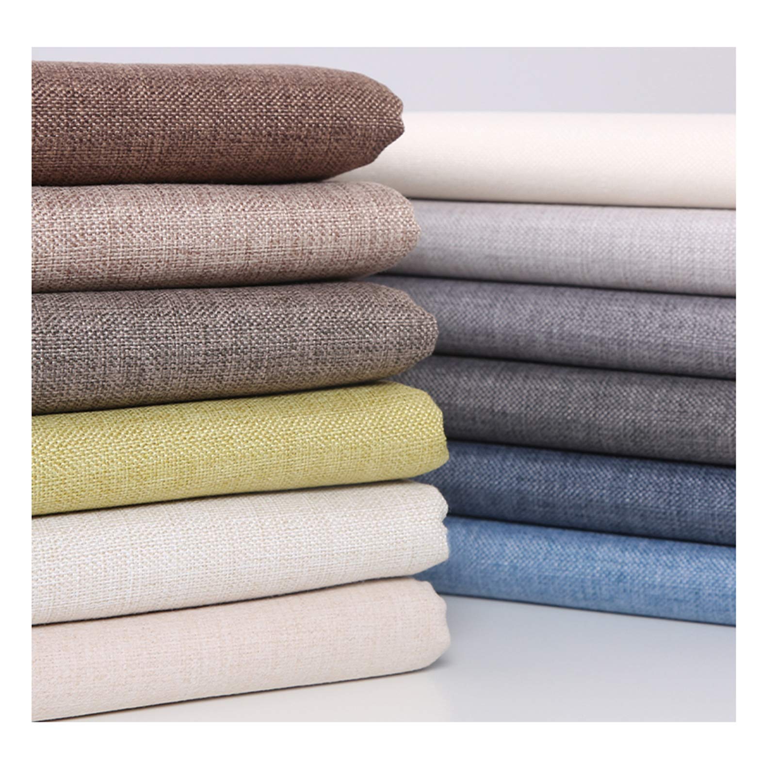 Lino Naturale per Sartoria Moda per Realizzare Indumenti,100% Tessuto di Lino,per lavori di Cucito tovaglie Fare Zaini Cuscini