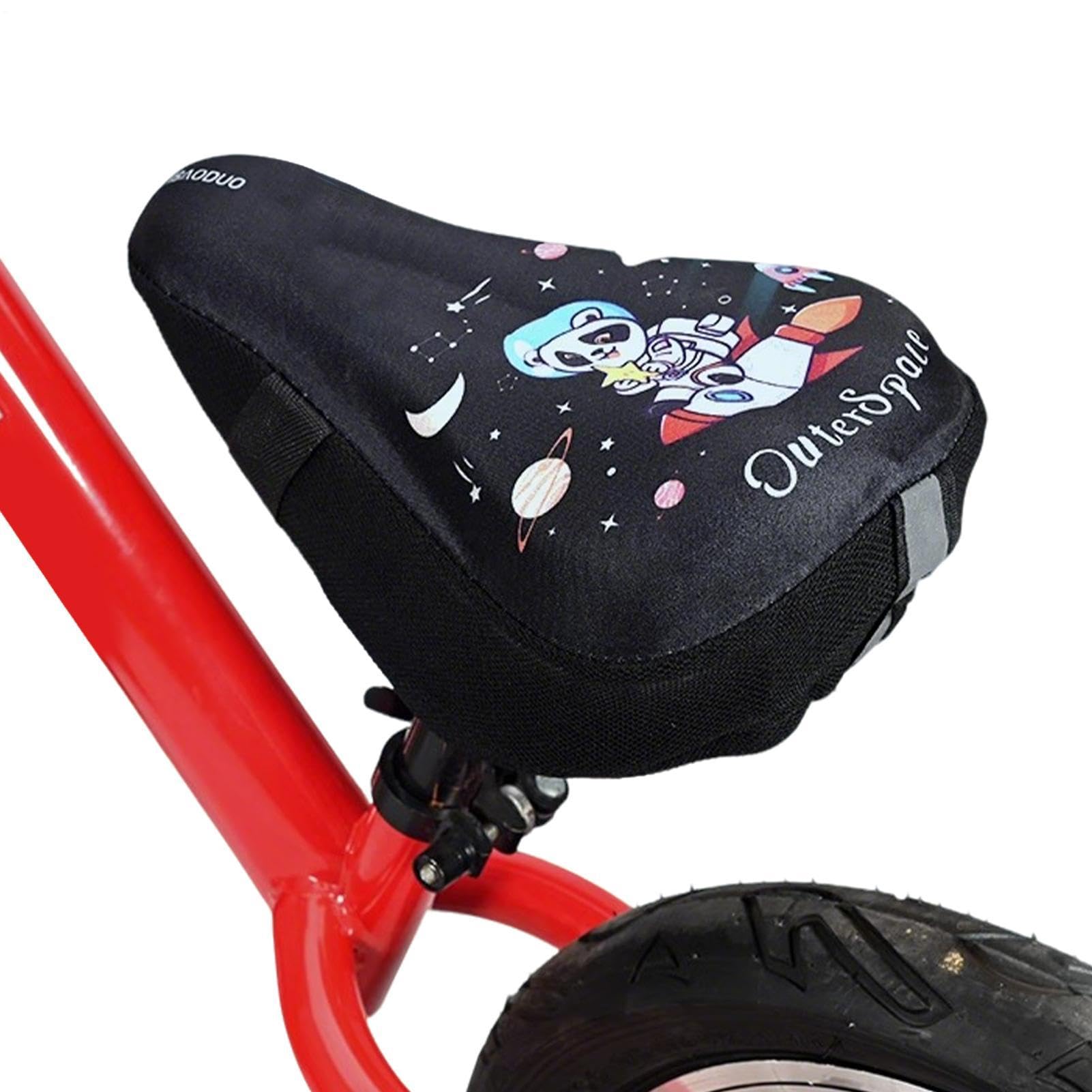 Coprisedile per bici Cartoon per bambini - Cuscino per sella per bicicletta imbottito morbido e traspirante, protezione comfort antiscivolo | Per ciclismo su strada di montagna Pendolarismo quotidiano