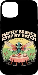 Mayfly Brunch RSVP by Hatch Case for iPhone 15 Plus