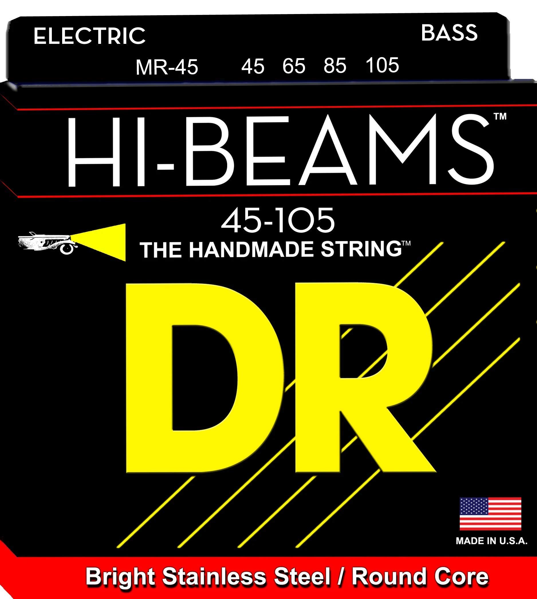 MR45 Hi-Beam Medium Electric Bass 4 String Set (45-105)