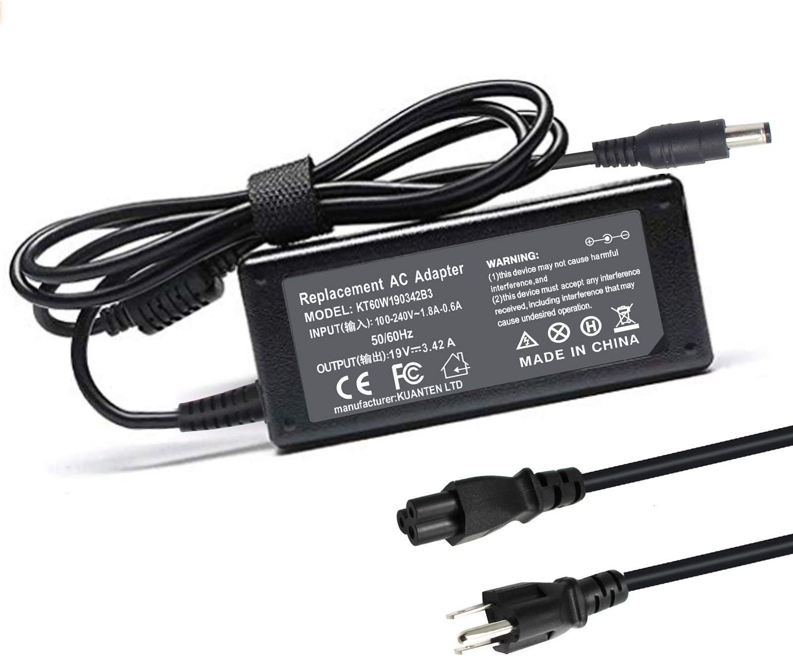 65W USB C Laptop Charger for Lenovo Thinkpad/Yoga/Chromebook Dell Latitude 5000 5420 e5430 7420 2in1 Chromebook 3100 HP Spectre x360, Envy, Chromebook, Elitebook x360, Elite x2 Google Charger Pixel