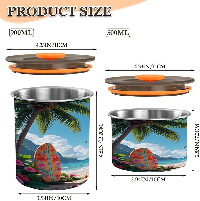 Almacenador de Alimentos ALAZA 17 oz Acero Inoxidable con Tapa miniatura 3