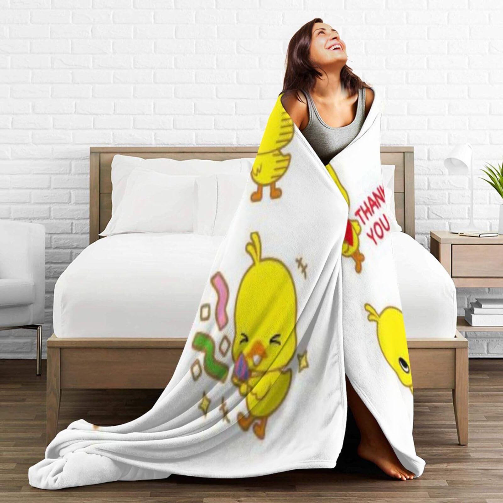 Amazon｜ひよこちゃん (7) ブランケット フランネル柔らかいふわふわ