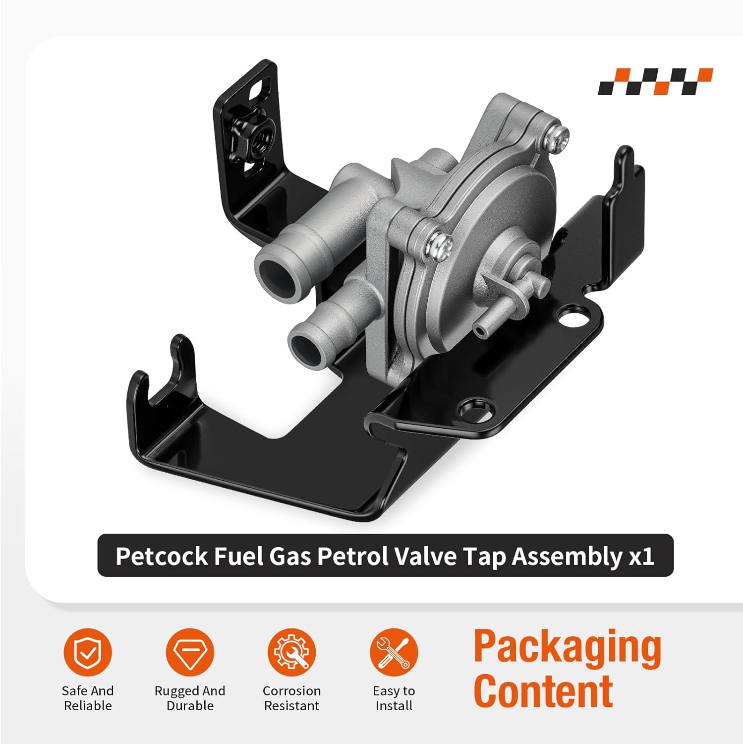 Fuel Gas Auto Petcock Valve Assembly For Honda Shadow VLX 600 Deluxe VT600C VT600CD/CD2 1999 TO 2007 16970-MZ8-G23