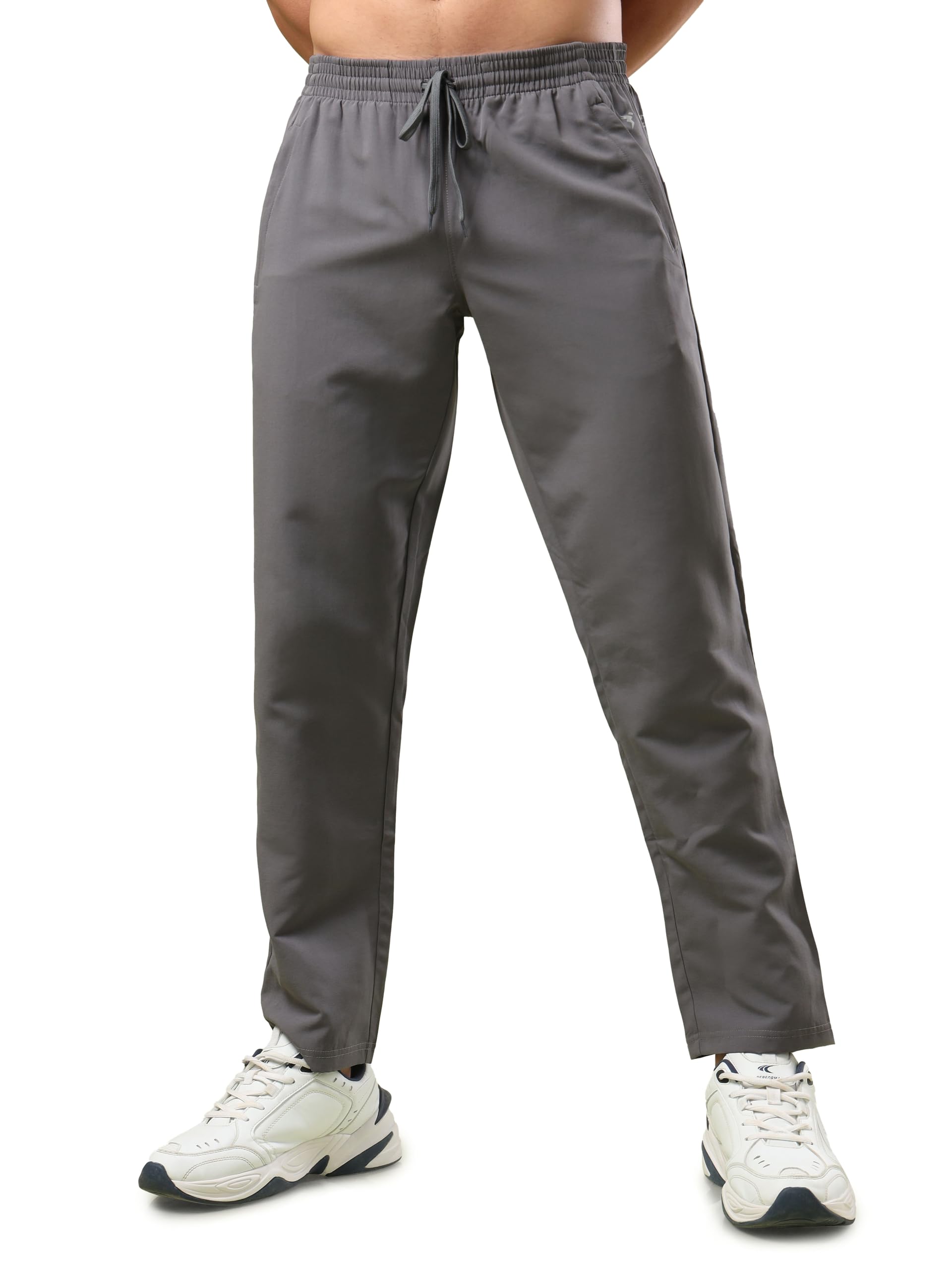Mens Regular Fit Solid Woven Track Pant for Activewear, Regular Use and Quick Dry, (Non- Stretchable)-image-36