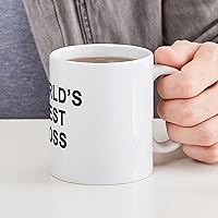 Vista 12 de CafePress Number 1 Boss Mugs 11 oz (325 ml) Ceramic Coffee Mug