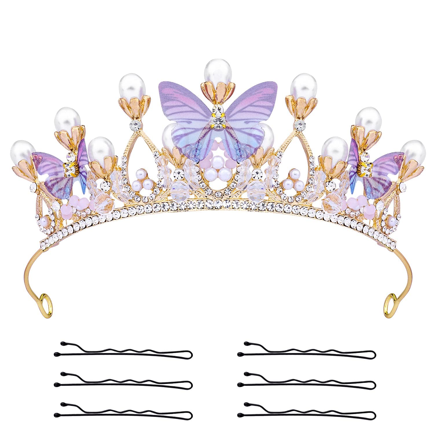 See full amazon price history chart for RAMAKHYAM Butterfly Crown Tiara – Exquisite Crystal Crown with Beads, Butterfly Design for Birthday, Cosplay, Festivals, and Weddings – Elegant Hair Jewelry for Girls and Brides RAMAKHYAM Butterfly Crown Tiara – Exquisite Crystal Crown with Beads, Butterfly Design for Birthday, Cosplay, Festivals, and Weddings – Elegant Hair Jewelry for Girls and Brides (B0DFWXXTGJ) Amazon Price History, Amazon Price Tracker