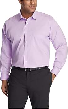 Van Heusen Hommes Essentiel Tissé Solide À Manches | Ubuy