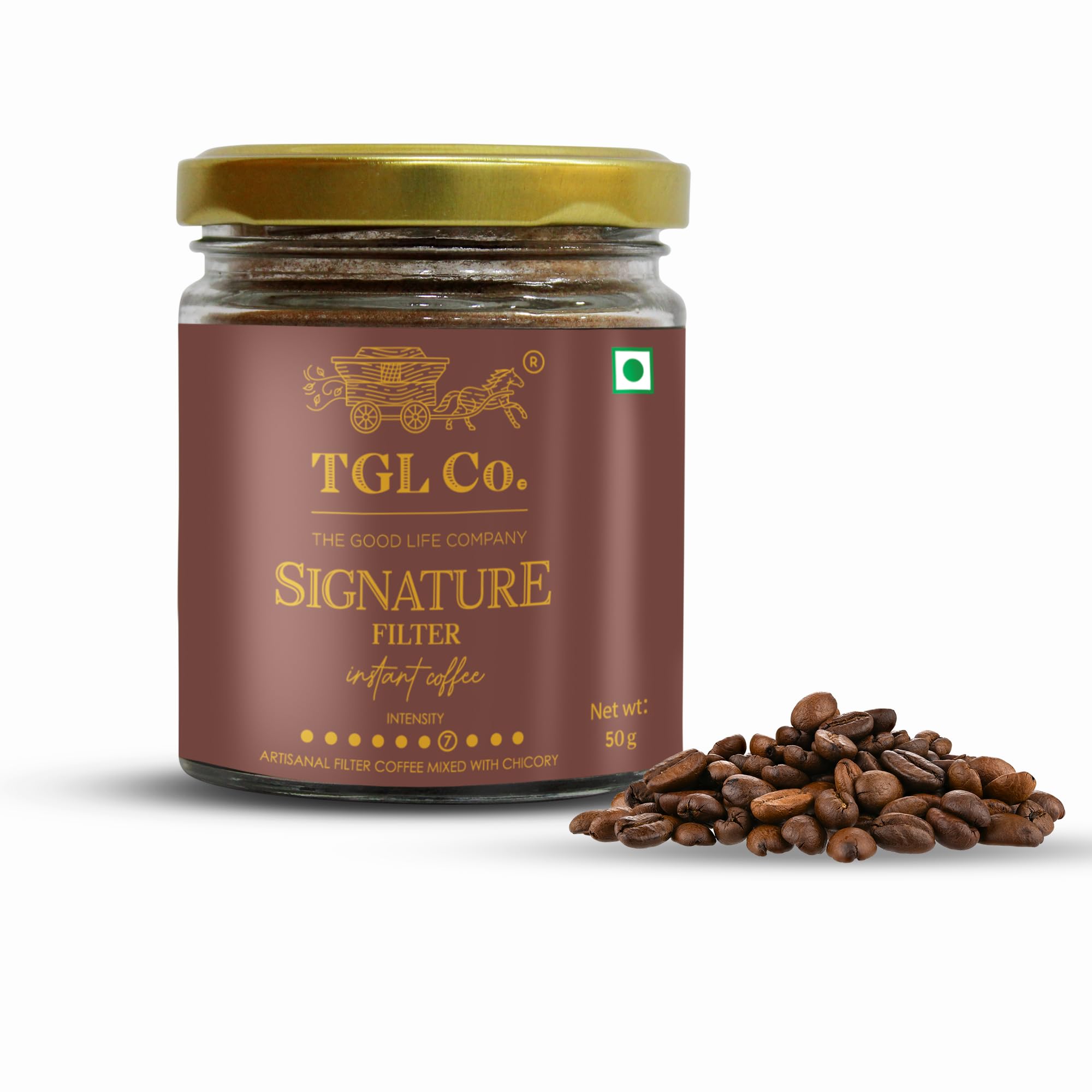 See full amazon price history chart for TGL Co. The Good Life Company Signature Instant Filter Coffee Bottle Taste Powder 50 Gm|Anti Oxidant|Boost Energy|No Artificial Flavour TGL Co. The Good Life Company Signature Instant Filter Coffee Bottle Taste Powder 50 Gm|Anti Oxidant|Boost Energy|No Artificial Flavour (B0D5RD7VN9) Amazon Price History, Amazon Price Tracker