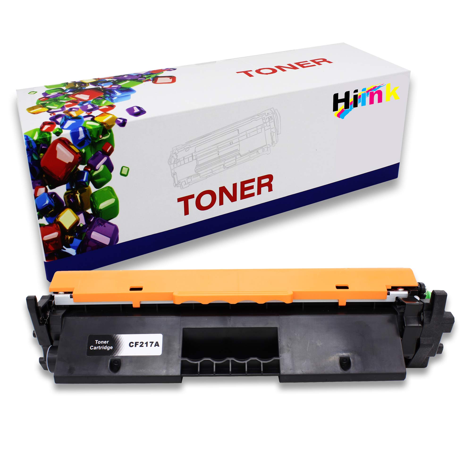 HIINK Compatible Replacement for HP CF217A 17A Toner Cartridge For M102a M102w MFP M130a M130fn M130fw M130nw (Black,1-Pack)