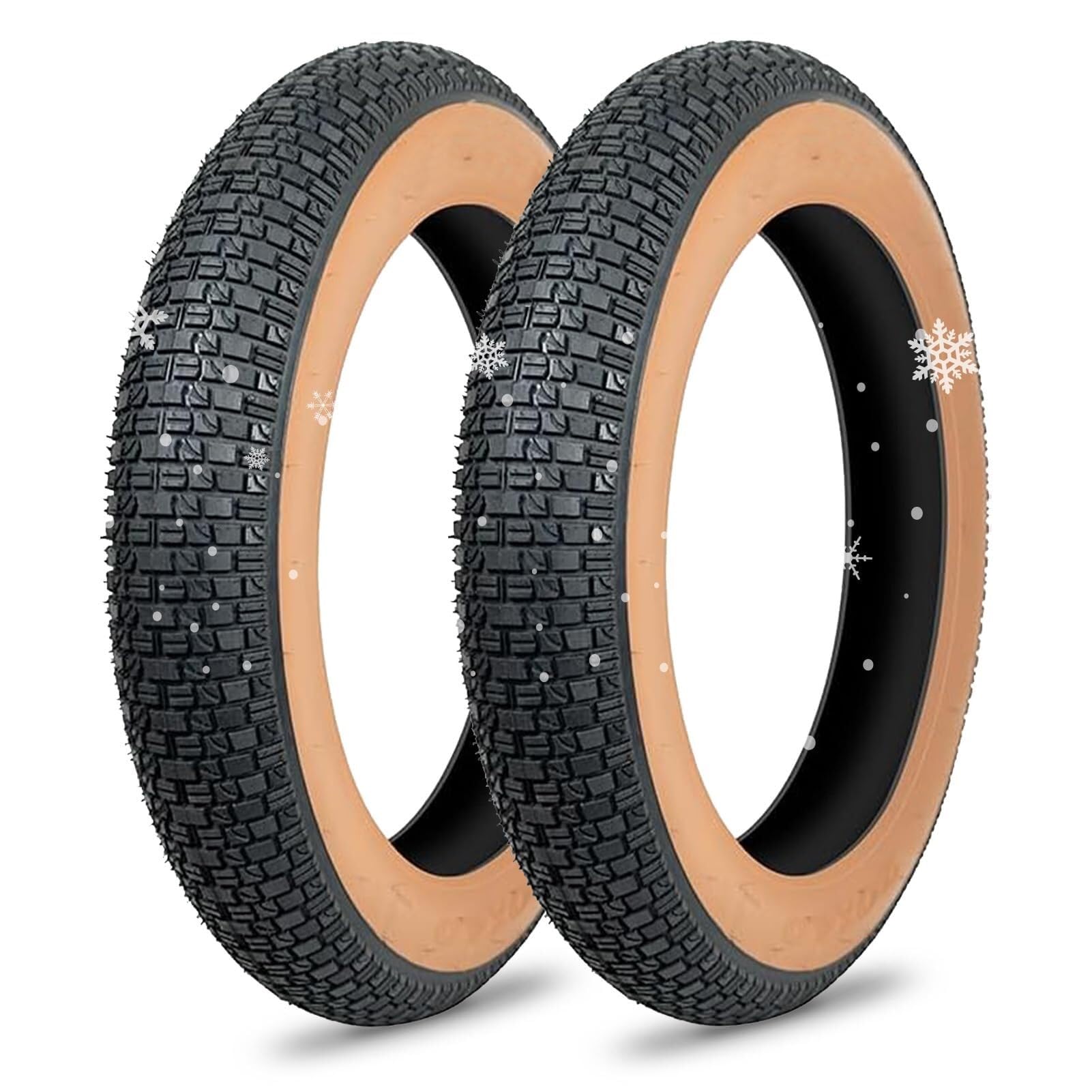 2PCS 20/26X4,0 Cala Grube Opony Do Rowerów Elektrycznych 20/26 4,0 Cala Wytrzymałe Opony Zamienne O Wysokiej Gęstości Z Ochroną Przed Przebiciem Kompatybilne Z Rowerami