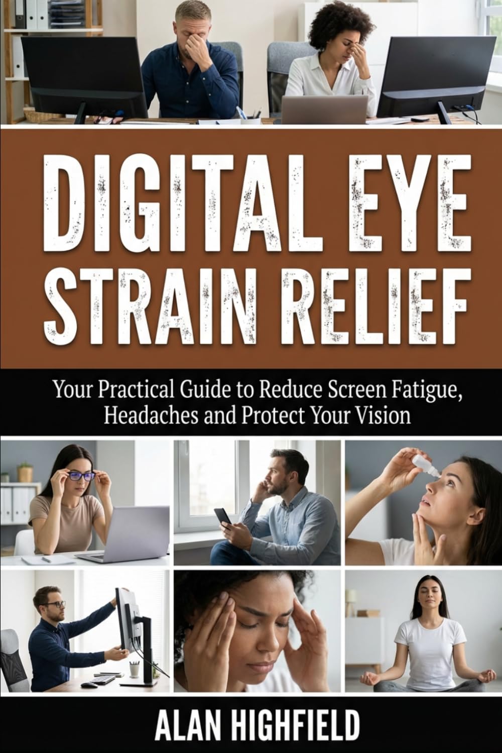 Digital Eye Strain Relief: Your Practical Guide to Reduce Screen Fatigue, Dry, Watery and Tired Eyes, Headaches and Protect Your Vision