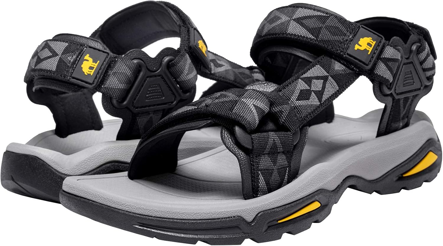 CAMEL CROWN Mens Waterproof Hiking Sandals with Arch Support Open Toe Summer Outdoor Beach Water Comfortable Sport Sandals - Image 6