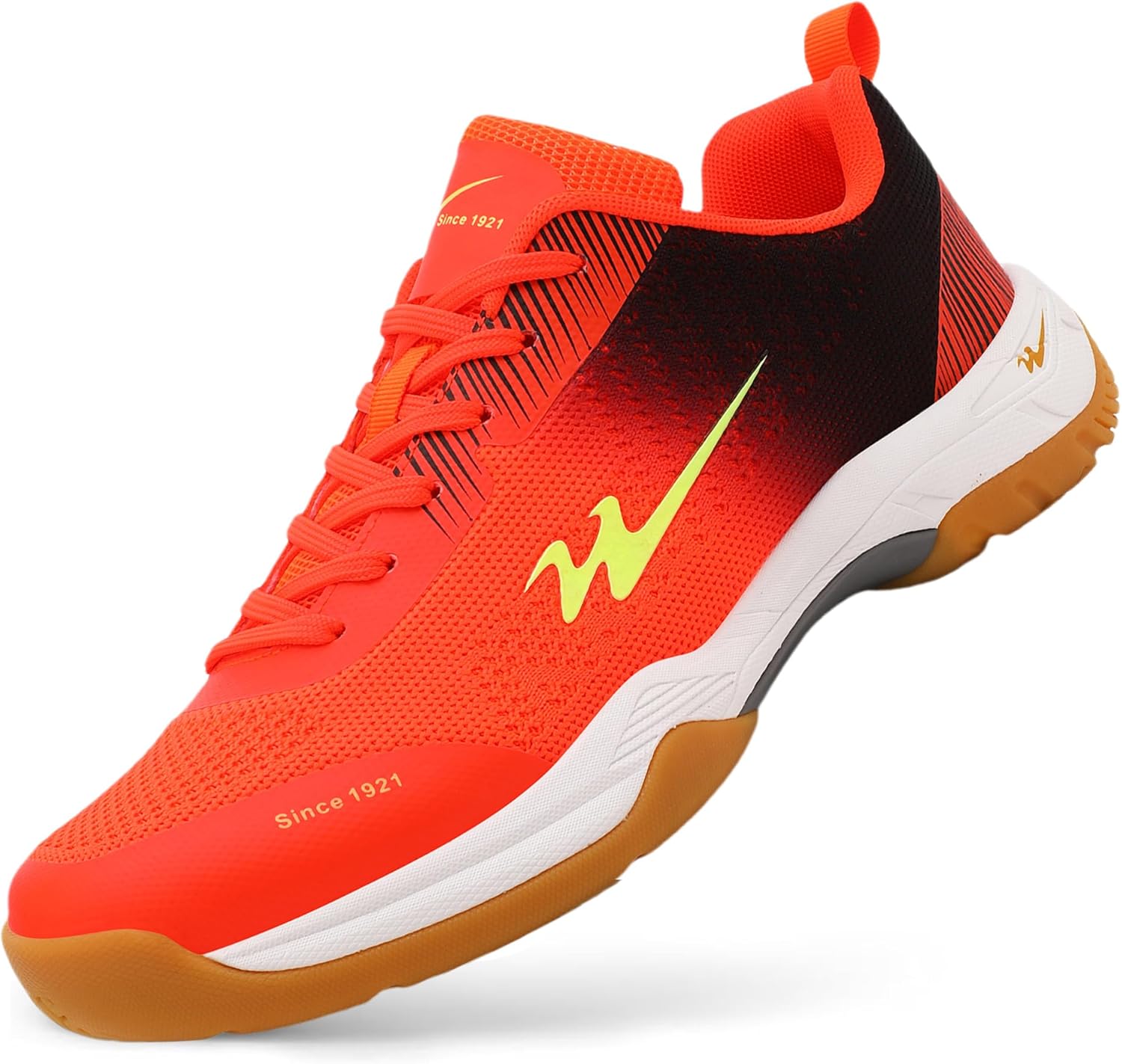 cungel-Tennis-Badmintion-Pickleball-Shoes Unisex No-Slip Pickleball & Tennis Shoes | Lightweight Breathable Court Shoes for Men and Women Orange
