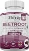 Beetroot Complex 10,000mg with Dual Vitamin B12, L-Citrulline, Black Pepper - 180 Vegan Capsules | High Strength Beetroot Supplement | 6% Nitrates – Energy, Fatigue Reduction | UK Made Shivay Herbals