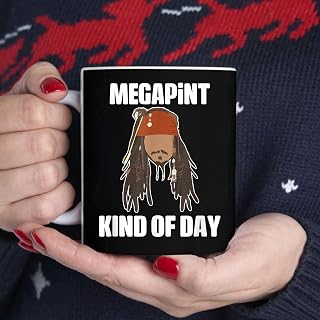 Megapint Kind of Day Apparel BlackMug, Tea Mug, Tea Cup, Coffee Cup