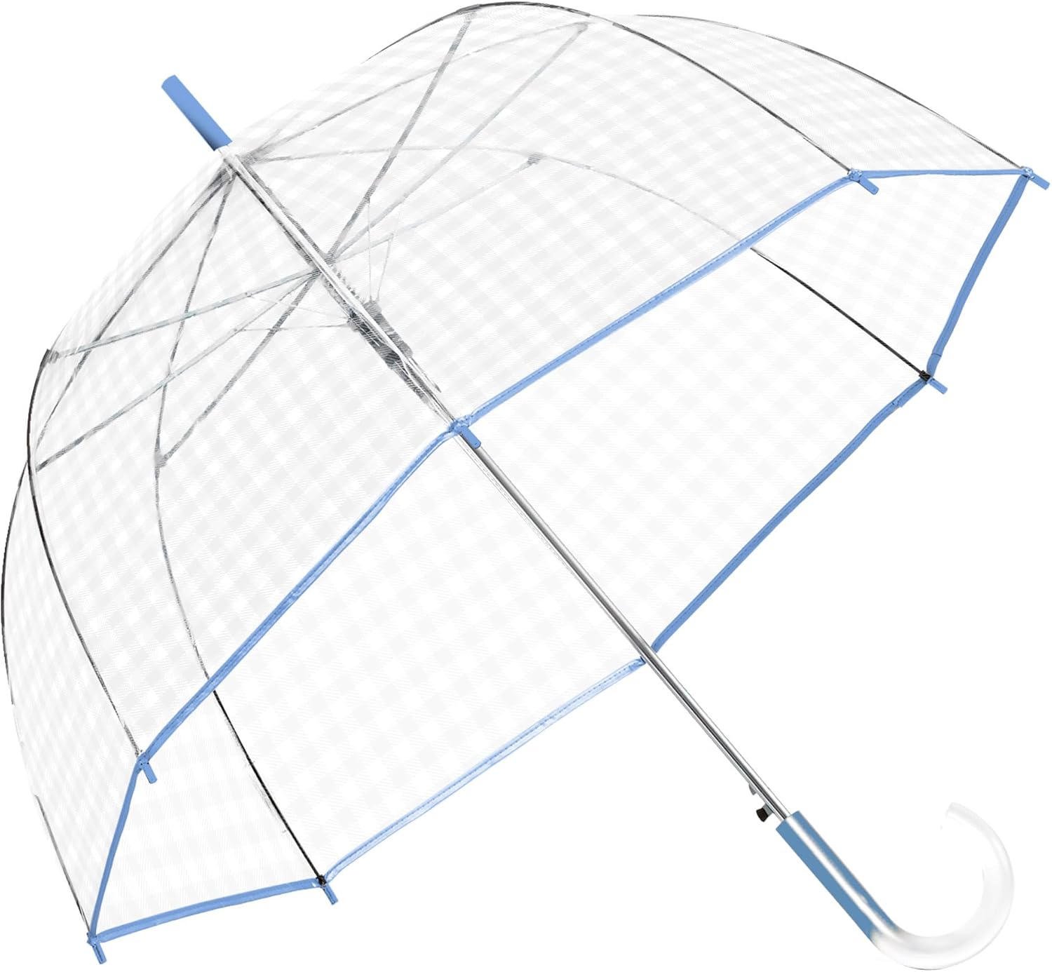 ShedRain Clear Auto Open Bubble Umbrella – See Through, Rain & Windproof, for Weddings, Proms, Events