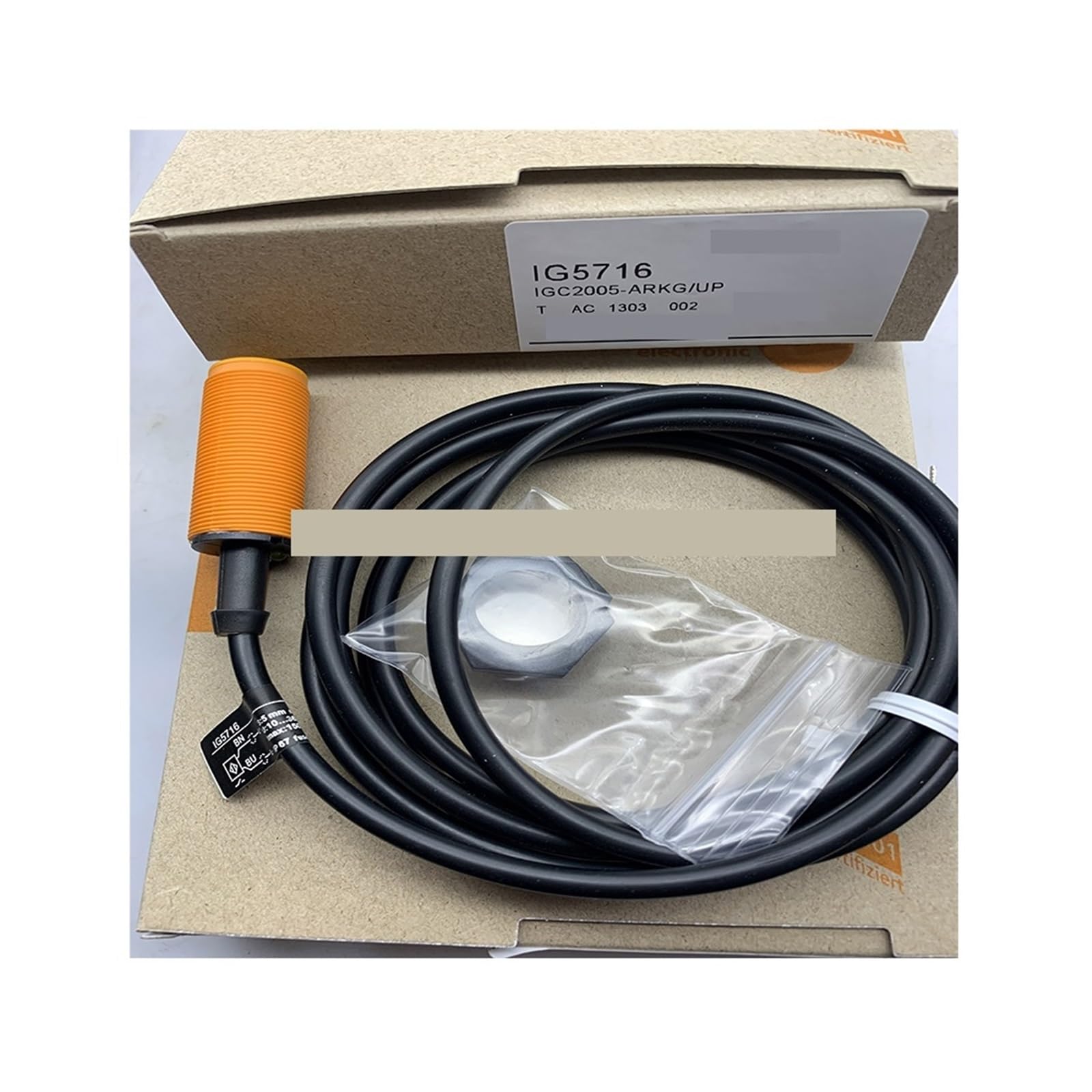 Capteur de proximité inductif IG5716 avec commutation automatique PNP NPN NO