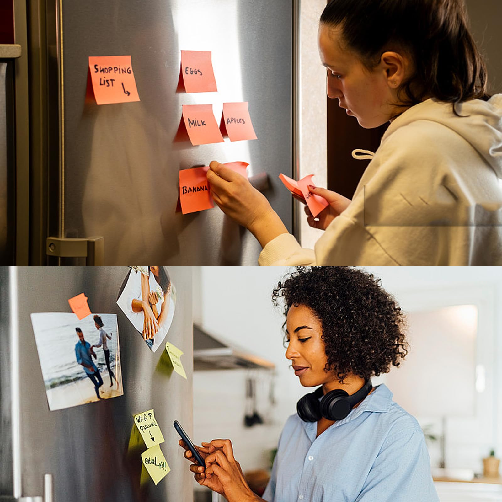 100 Blöcke Haftnotizen 76mmx76mm Bunte Sticky Notes 75 Blätter/Pad 20 Farben, Klebstoff Selbstklebende Mehrfarbige Memo-Notizpolster für Lehrer Schüler Schule Büro Sitzung leere Schreibtisch Pads