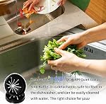 2 Pack Garbage Disposal Splash Guard Sink Baffle Disposal,3-1/8” Food Waste Disposer Accessories,Suitable for Whirlaway, Waste King, Sinkmaster & GE Models