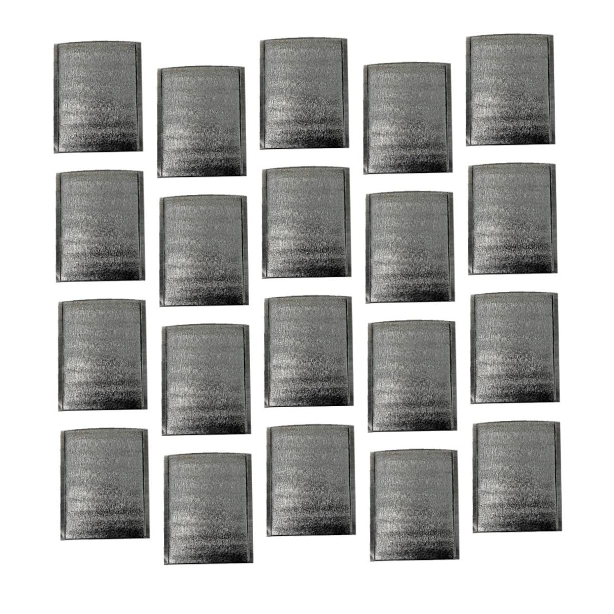 Alipis 3 Ensembles Isolant En Feuille D'aluminium Pochette En Aluminium Matériel Thermique Chaud Pour D'expédition Isolés Pochette Alimentaire 50 Pièces * 3