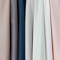 Vista 3 de Yaxa Aware Juego de fundas de almohada 100% algodón orgánico de 300 hilos, color rubor, estándar, paquete de 2, 32 x 20 pulgadas