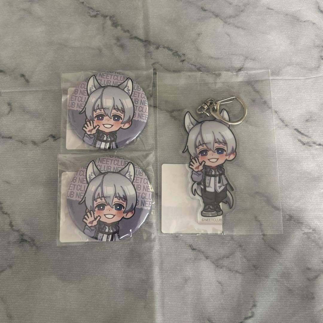 ニート部 kun 50人クラフト DMM スクラッチ E賞 缶バッジ