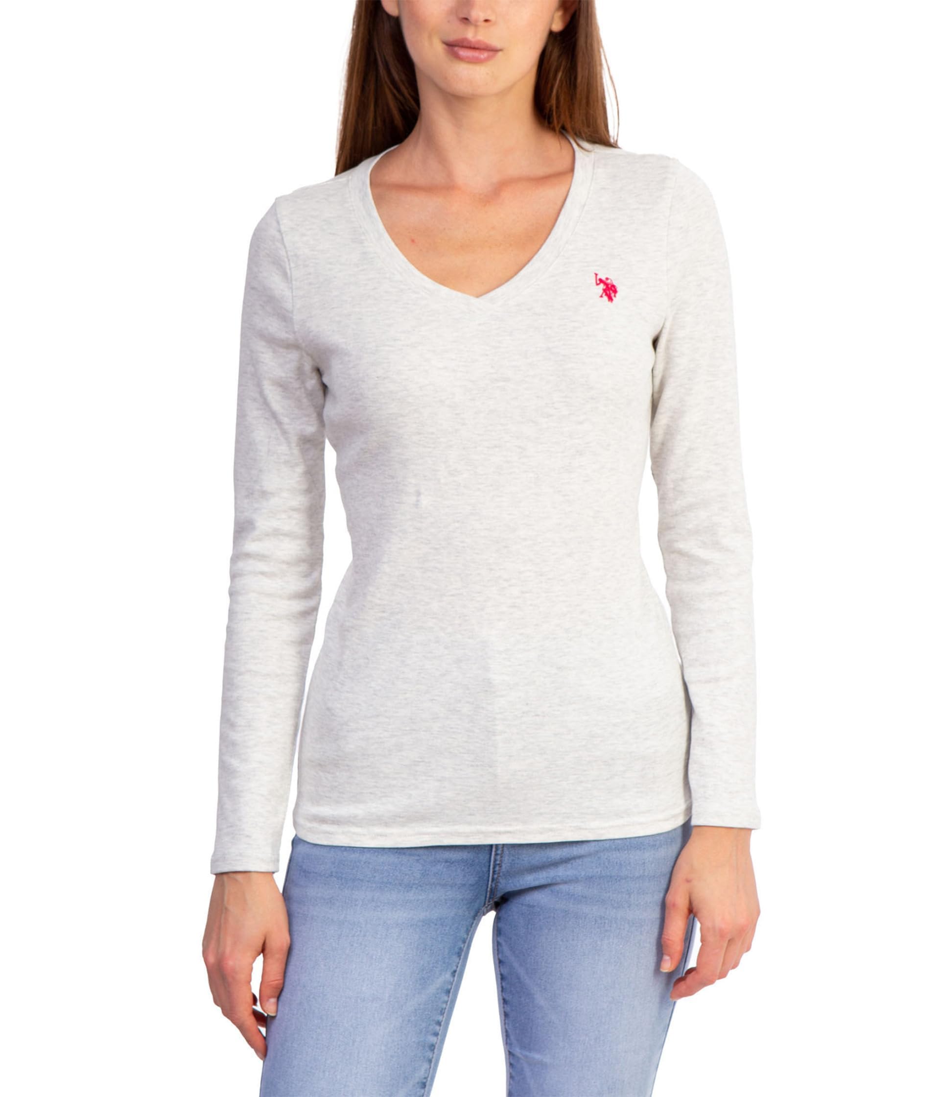 U.S. Polo Assn. Men's Solid V‑Neck T-Shirt