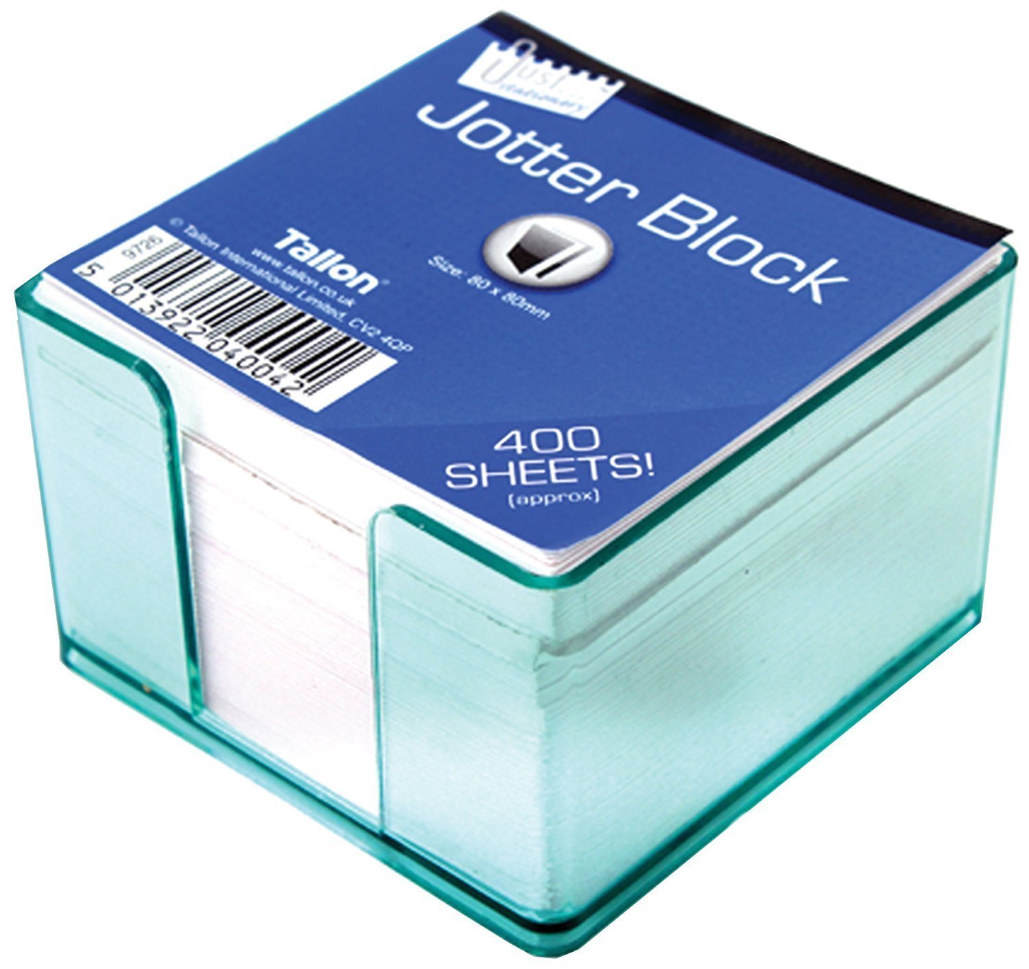 5XJust Stationery 400 Sheet Jotter Block