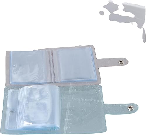 Miniatura 6 de Mini álbum de fotos, álbum de fotos Fotografía Titular de la tarjeta Carpeta de archivo Álbumes Álbum de purpurina transparente