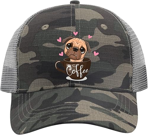 Caps Pug Dog Baseball Cap, Vintage Caps for Men