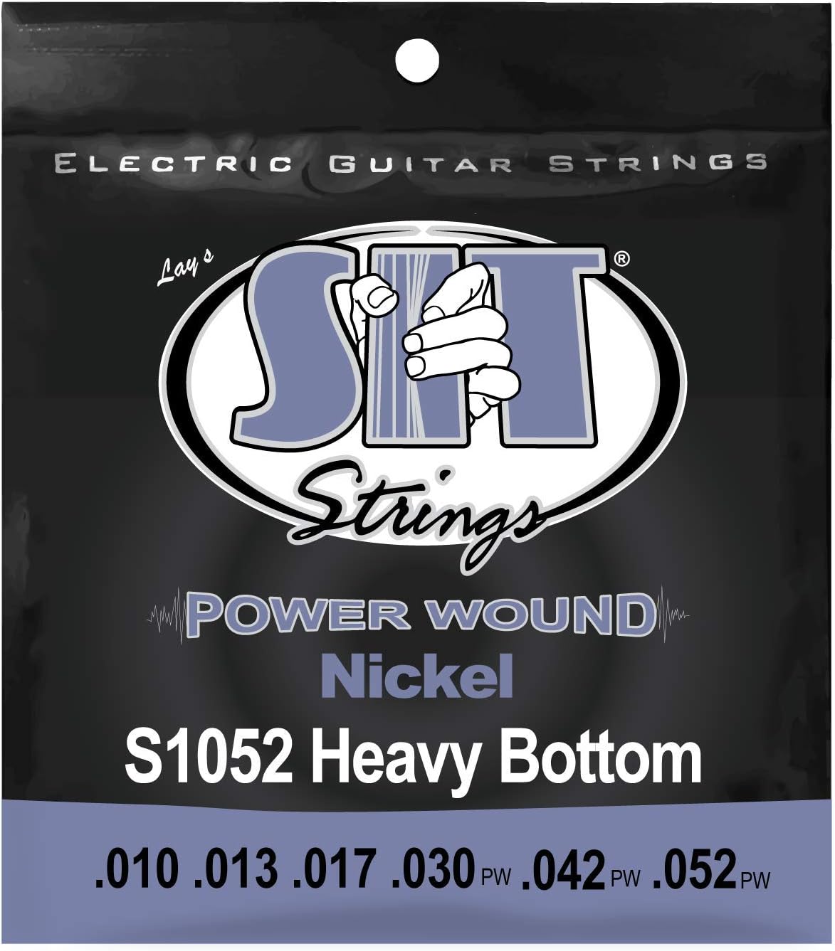SIT 1052 Powerwound Nickel Electric Heavy Bottom Guitar Strings BigaMart